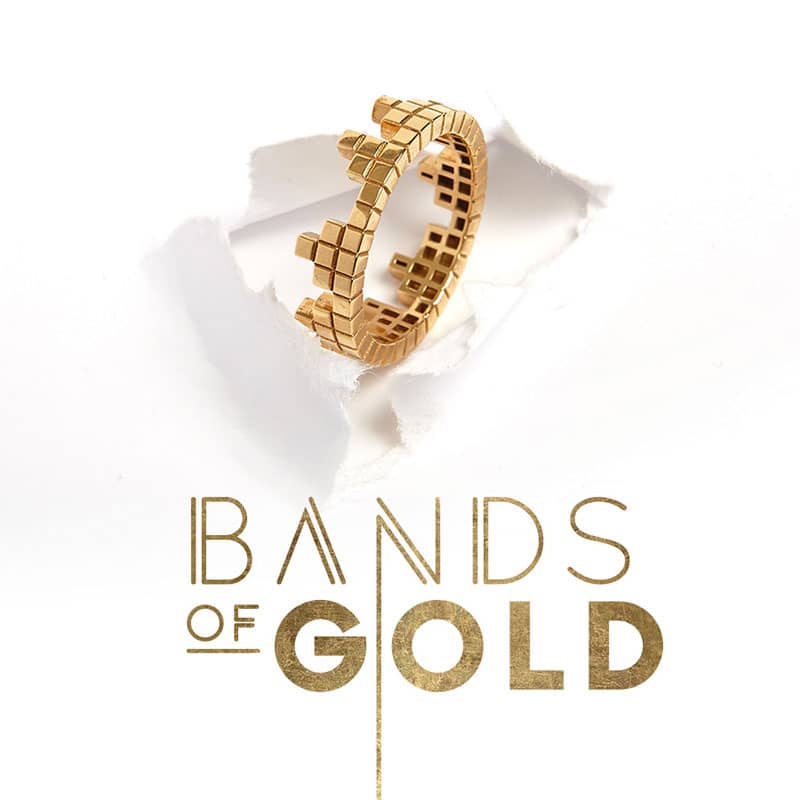 LoveGold Bands Of Gold Tile