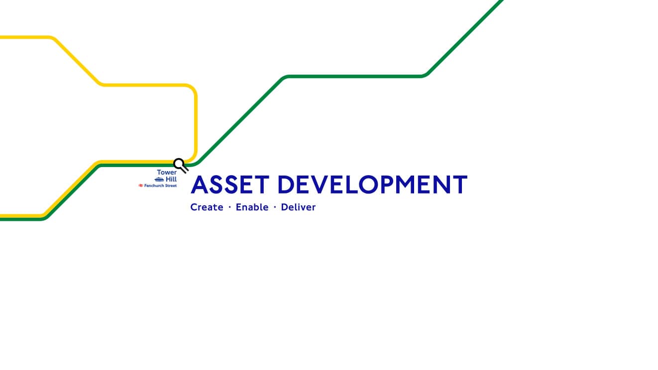 tfl london underground asset development logo tower hill