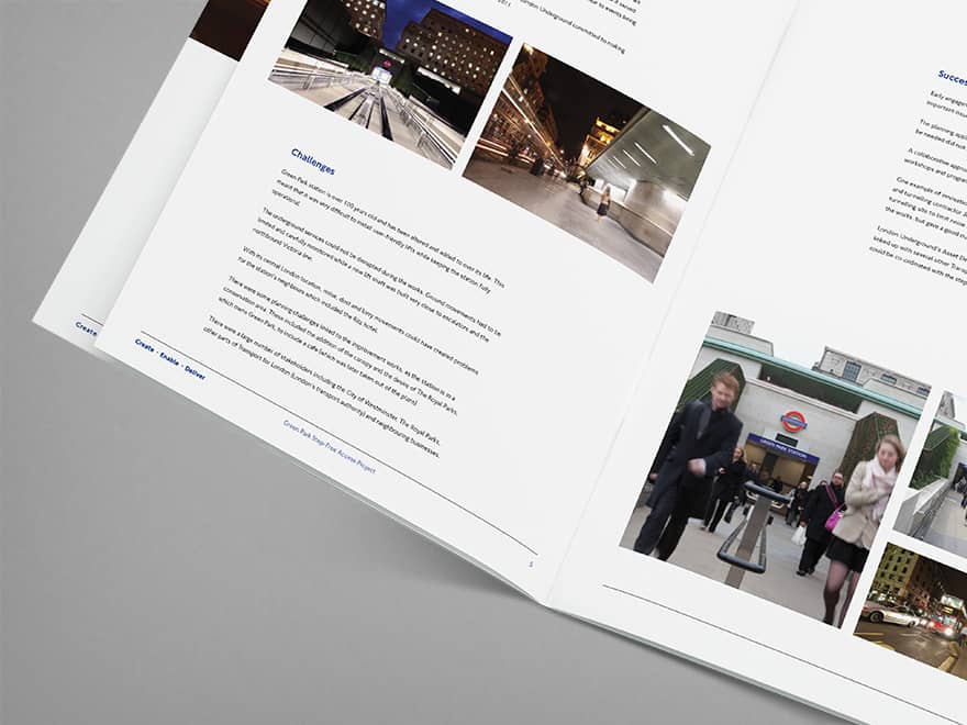 tfl london underground asset-development template report