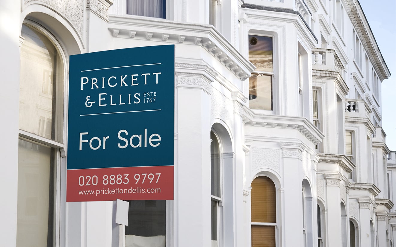 Prickett & Ellis Brand identity