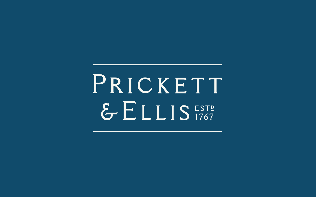Prickett & Ellis Brand identity