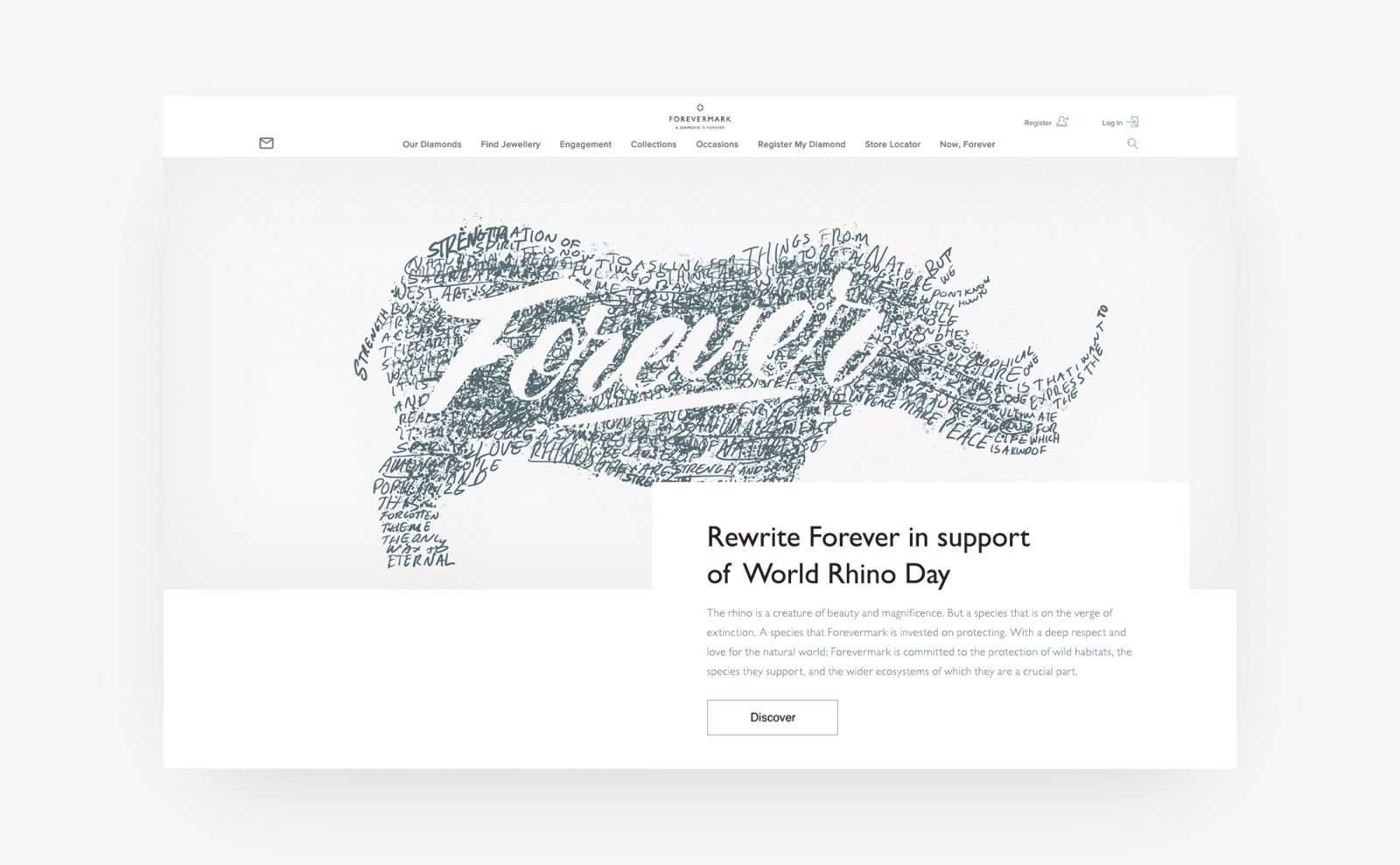 Forevermark Now Forever Creative UX Digital Strategy Agency | Hatched ...