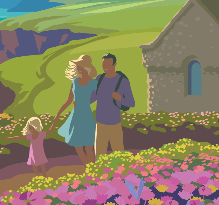 PCNPA glorious horizons illustration family