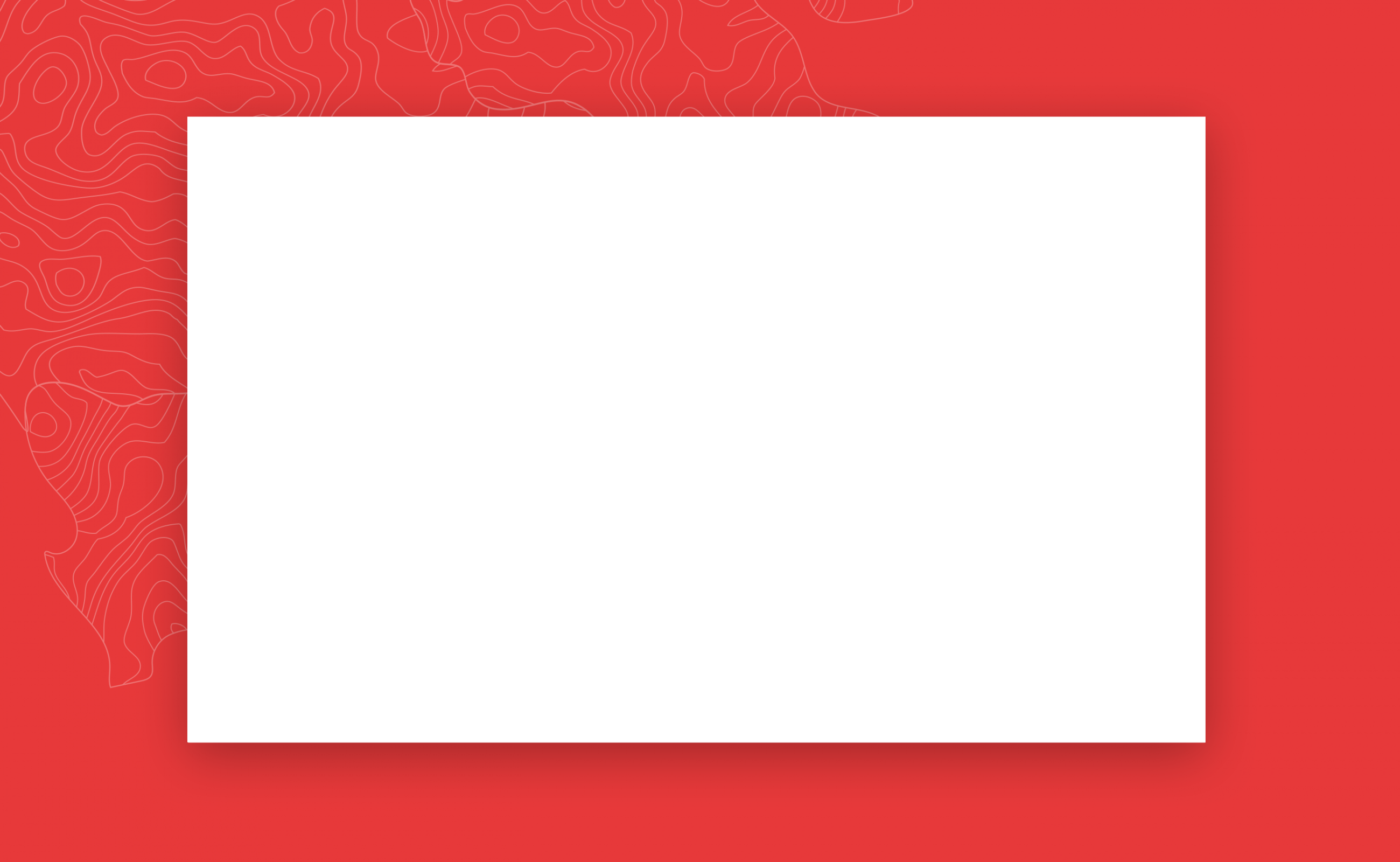 website design and ux - homepage overlay mask