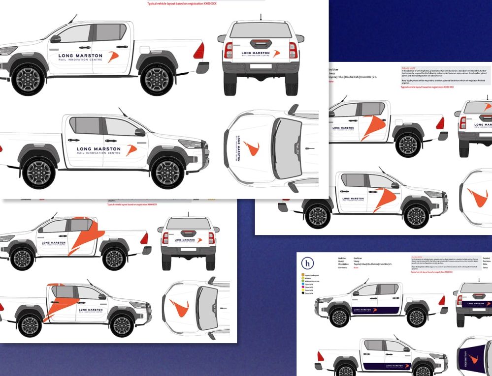Long Marston livery design