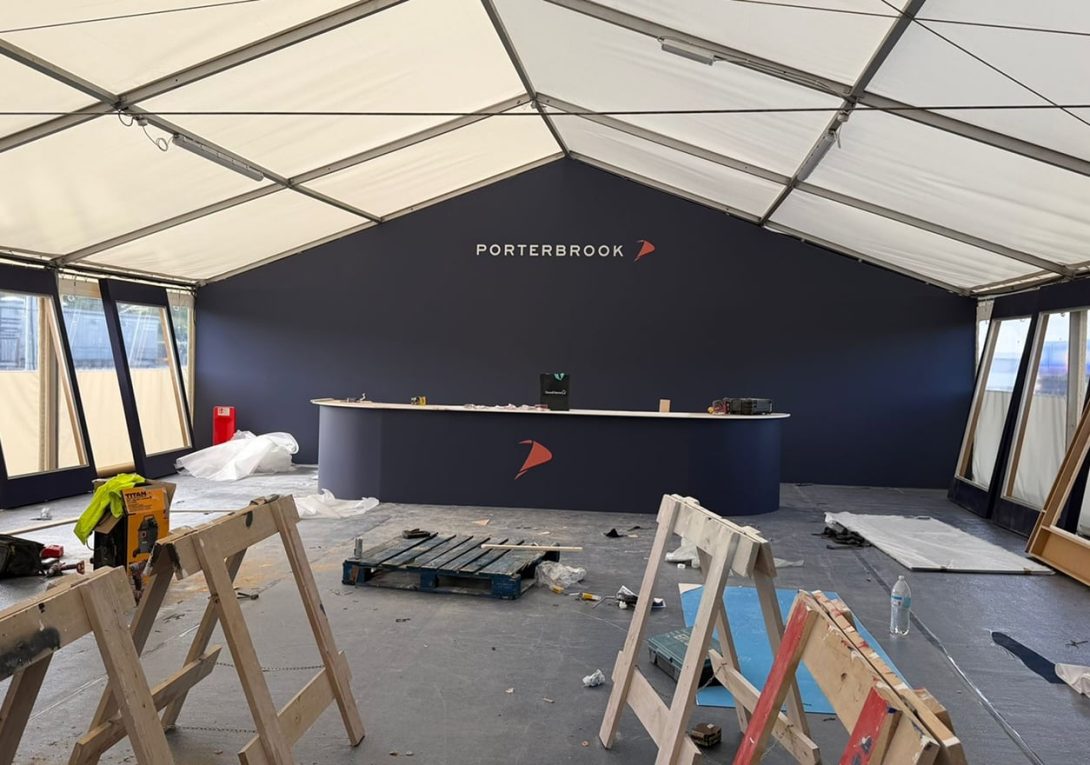 Long Marston rail live set up