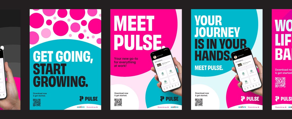 Pulse employee branding posters